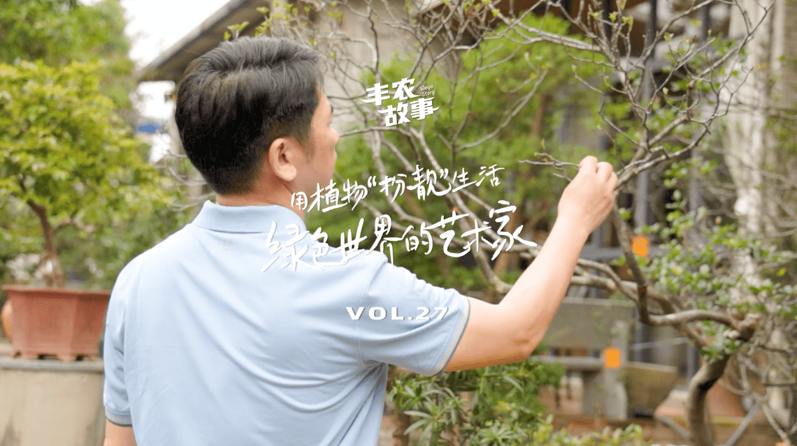 17年，他用一草一木去点亮了一个个家。